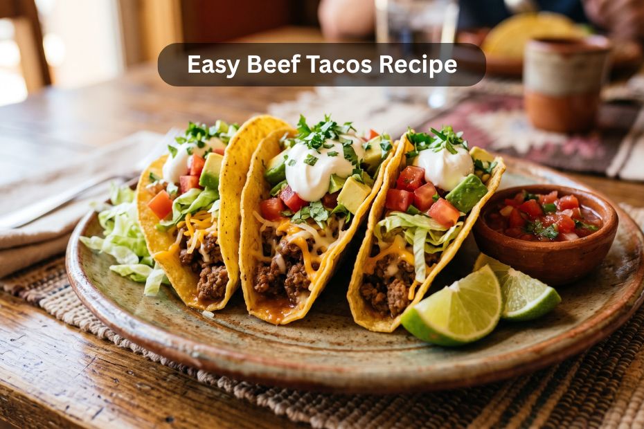 Easy Beef Tacos Recipe
